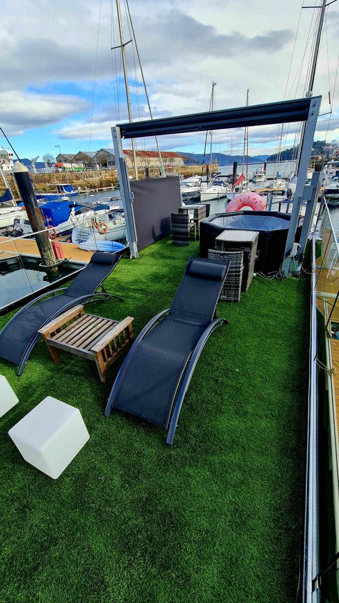 Barco-Apartamento En El Nautico De Vigo Exteriör bild
