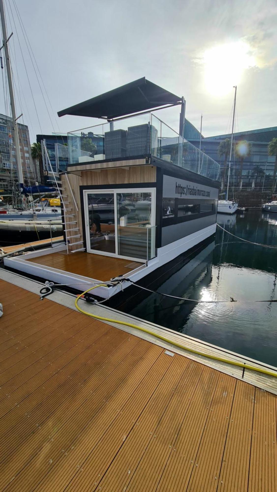 Barco-Apartamento En El Nautico De Vigo Exteriör bild