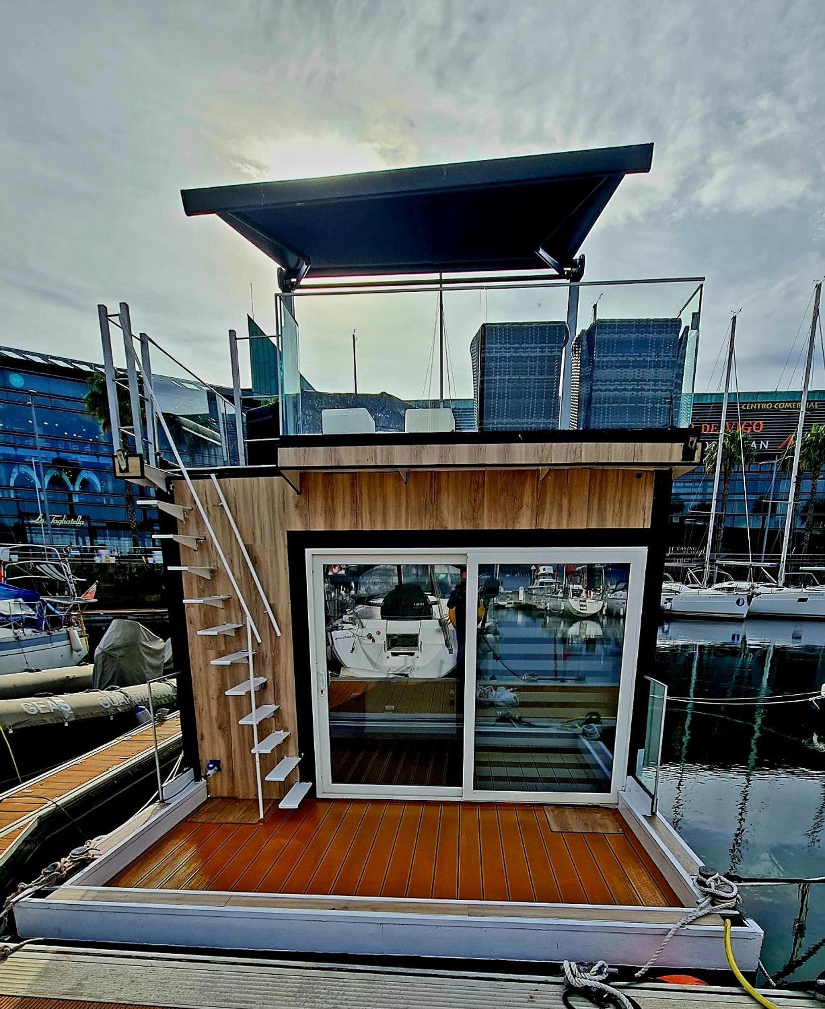 Barco-Apartamento En El Nautico De Vigo Exteriör bild