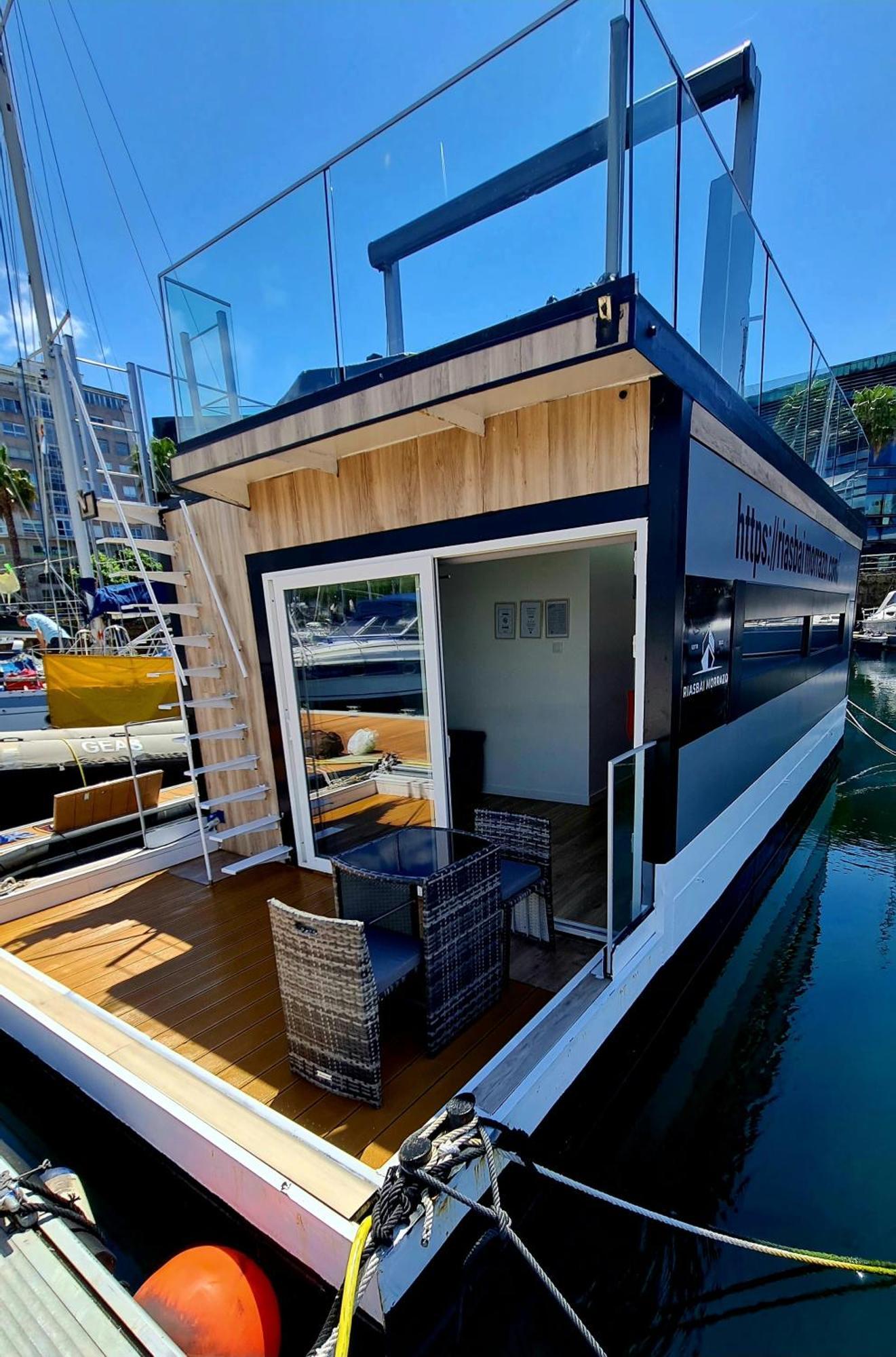 Barco-Apartamento En El Nautico De Vigo Exteriör bild